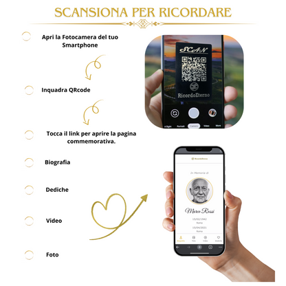 Memoriale Digitale con QR Code